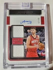2021-22 Panini One and One Rookie Dual Jersey Autographs Alperen Sengun #RD-ASG