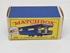 Matchbox Lesney – 23d   Trailer Caravan   1965   ***BOX ONLY***