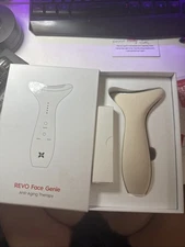 REVO Genie | Face & Neck Beauty Massager with Ultra Powerful LEDs for Wrinkle...