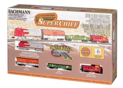 Bachmann Trains N Scale Super Chief Train Set 24021