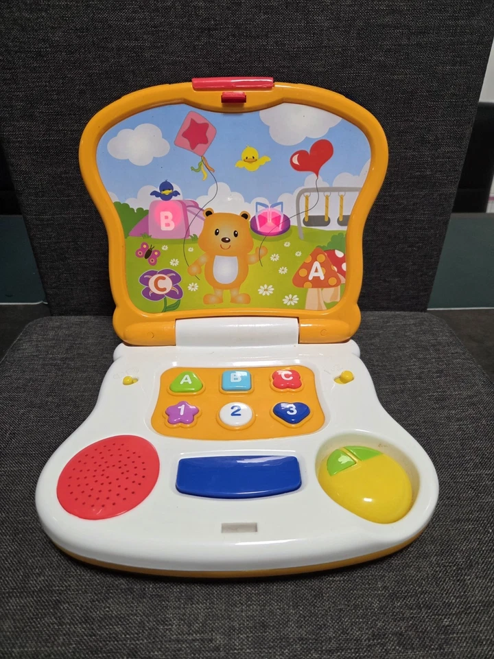 Baby Laptop von Winfun, Inkl. Batterien, funktioniert einwandfrei