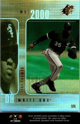 2000 SPx BASEBALL #84 Frank Thomas