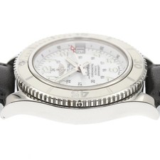 BREITLING Super Ocean II 36 A17312 Date white Dial Automatic Ladies Watch_912348 5