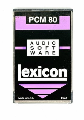 Lexicon PCM80 PCM 80 Dual FX V1.1  Algorithm Card - Rare