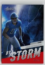 Aidan Hutchinson #/75 - 2022 Panini Absolute By Storm Spectrum Orange #BST-12