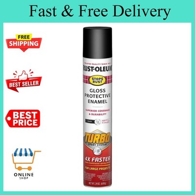 Rust Oleum Stops Rust Turbo Spray Paint 24 Ounce Gloss Finish For Large Projects