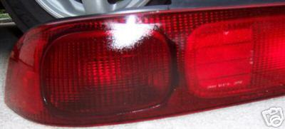 FOR 94-01 ACURA INTEGRA 2DR TAIL LIGHT TURN SIGNAL PRECUT REDOUT TINT OVERLAYS
