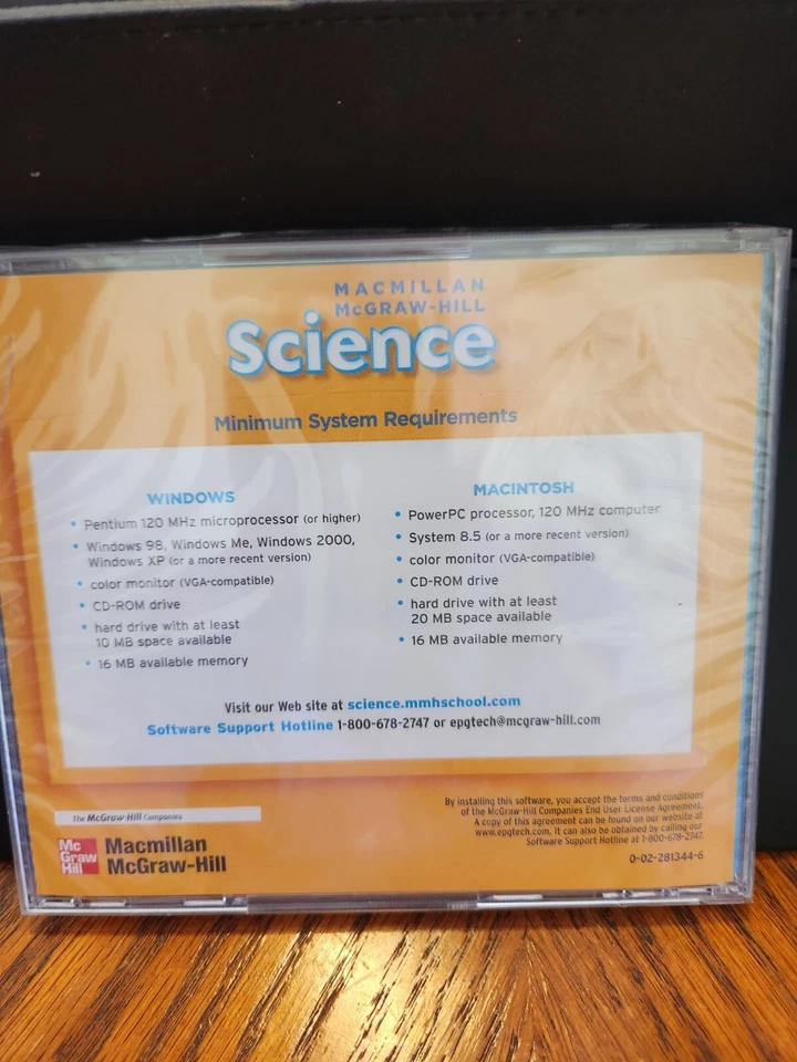 Macmillan McGraw-Hill Science: Test Generator Grade 1 And 2 PC MAC CD-ROM New - Image 2 of 2