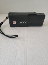 KODAK Ektralite 10 400 Film Camera Black Built-in Electronic Flash 1981 Untested