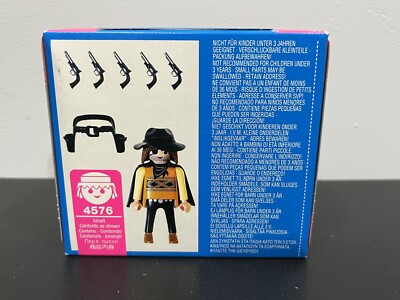 1999 Vintage PLAYMOBIL Special Set #4576 Western Bandit Factory