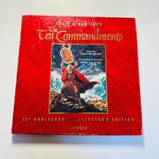 The Ten Commandments Widescreen 35th Anniversary Collectors Edition Laserdisc LD