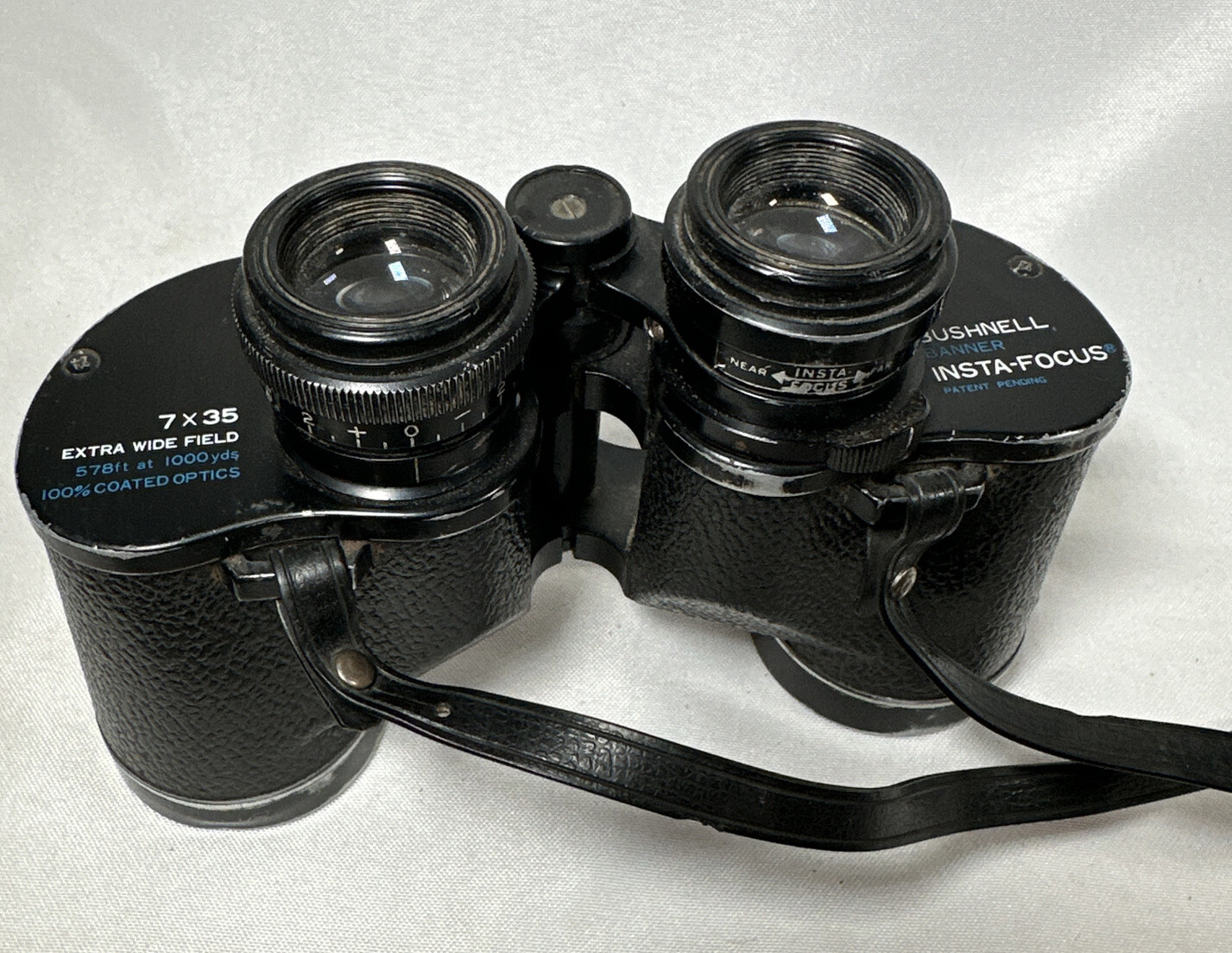 Bushnell Banner 7X35 Insta Focus Binoculars Japan 578 feet at 1000 Yards Vintage eBay