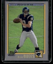 2001 Topps #328 Drew Brees ROOKIE