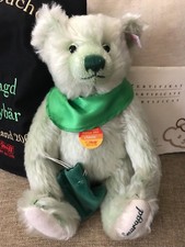 Steiff 671968 Emerald Treasure Hunter Teddy Bear LE NIB