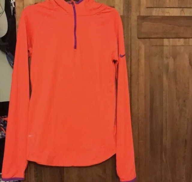 coral nike hoodie