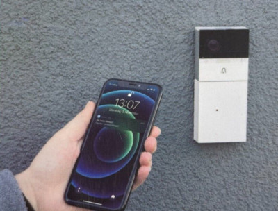 UNITEC WiFi Türkamera inklusive Funkgong Smartphone App Smart Life Tuya
