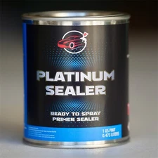 Platinum Sealer Ready to Spray 1K Primer Sealer PINT Size! WHITE BLACK & GRAY!