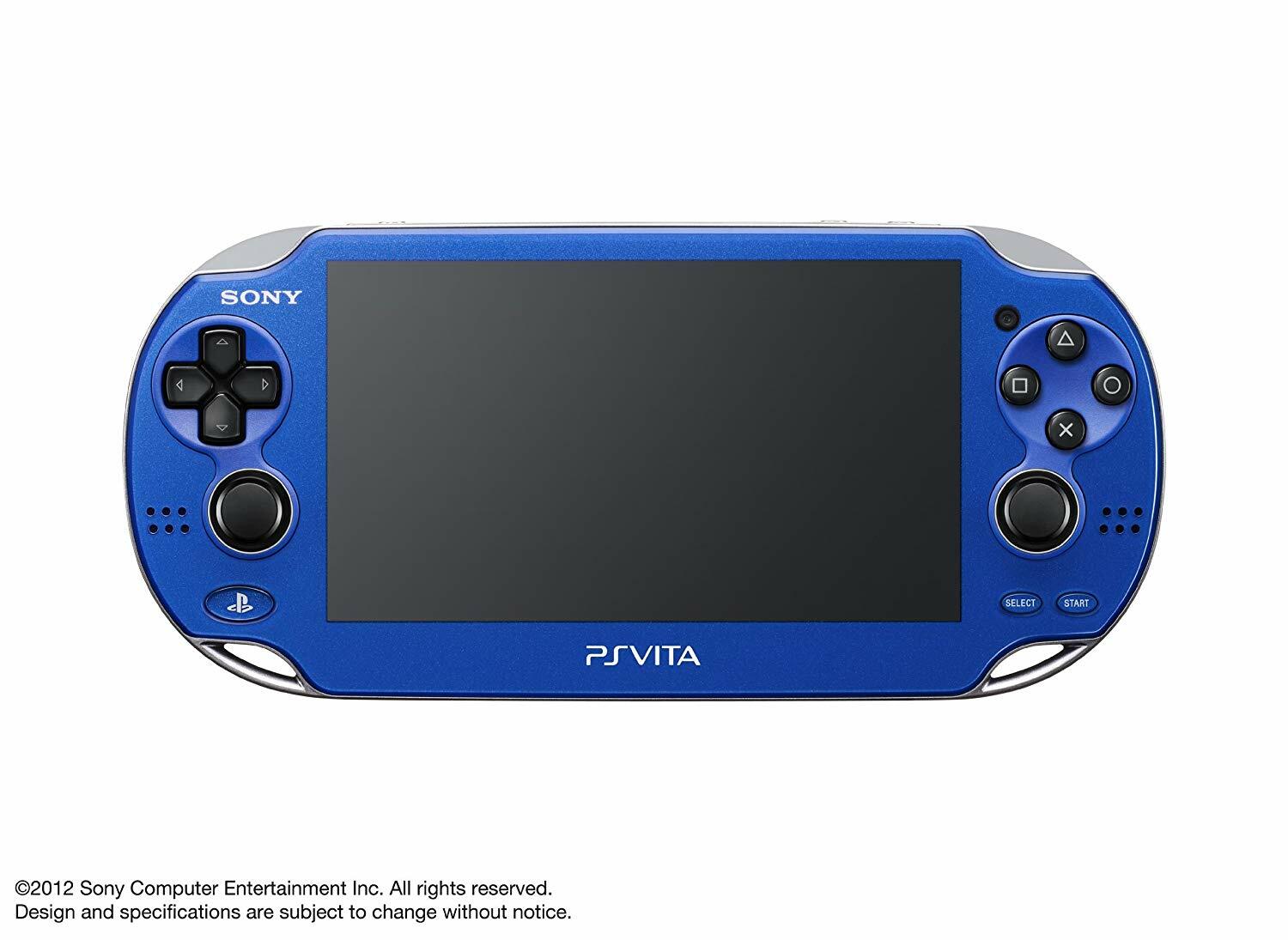 PlayStation PS Vita Wi-Fi Game Console Blue PCH-1000 ZA04 from 