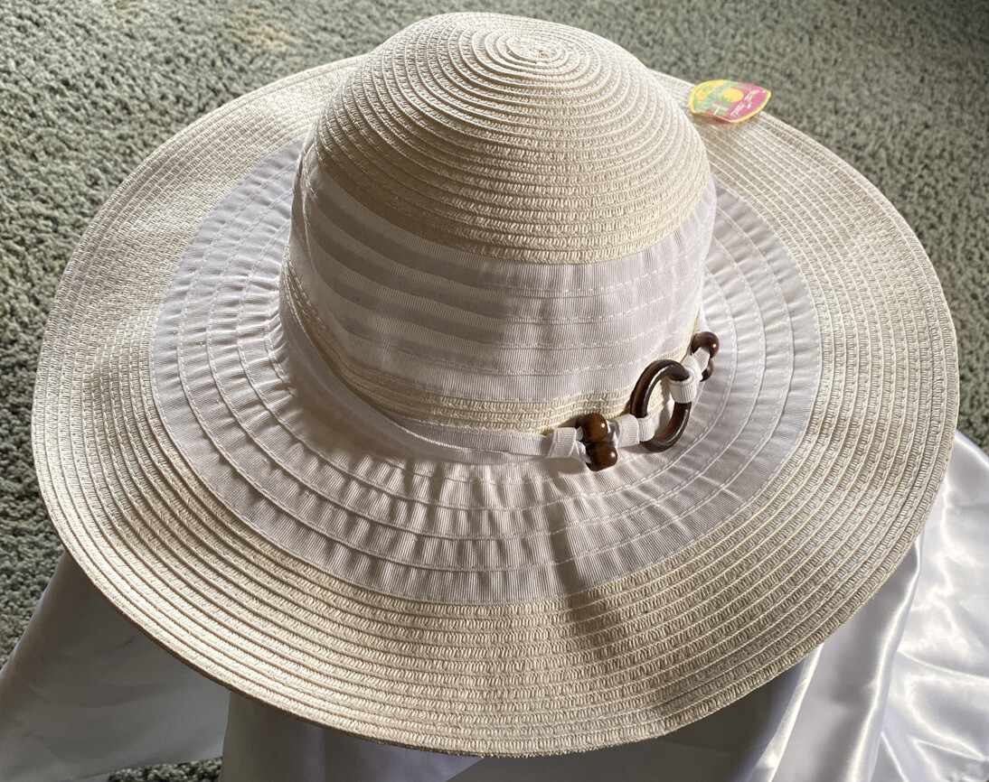 Vintage Tropical Trends Floppy Sun Hat TROPICAL TRENDS WOMEN main image 2