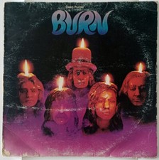DEEP PURPLE Burn; 1974 Vinyl Record Warner Bros.