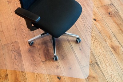 Floorguard Bodenschutzmatte 100 x 118 cm ohne Noppen Stuhlunterlage Bodenmatte
