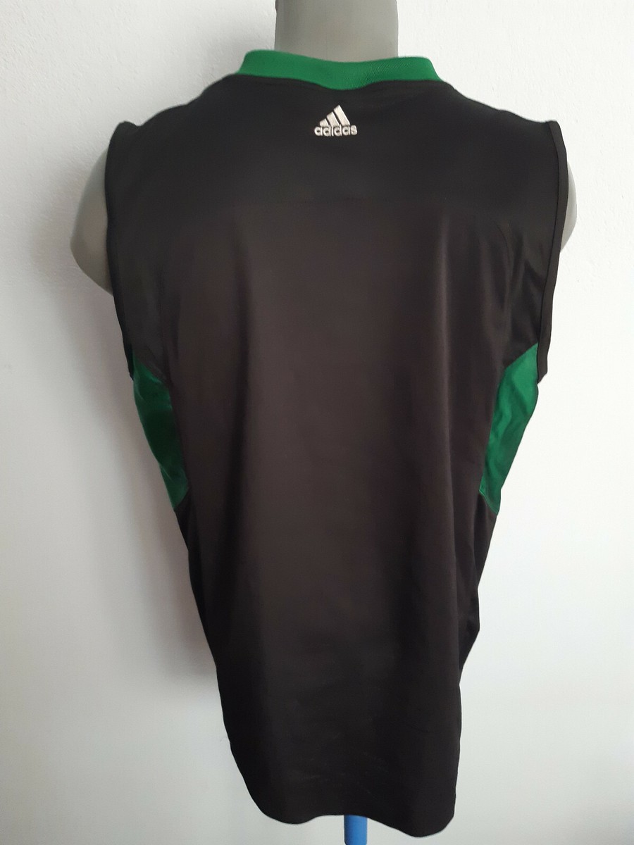 Boston Celtics Jersey Adidas Black Training Top Tank Shirt