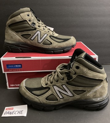 New Balance 990 MO990FL4 HI Olive Green Color 9 Army Suede Boot Made in USA | eBay