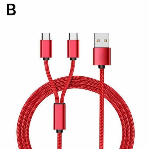 USB2.0 Type A Male To Dual Type C USB C Male Splitter AccesTool F8K9 T4I2 - Zdjęcie 11 z 12