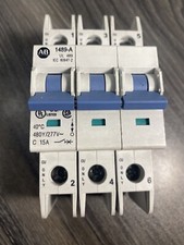 Allen Bradley  1489-A3C150 1489A3C150 Series A Circuit Breaker 15A 3-Pole - USA