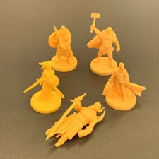 4cm tall 5 pcs Heroes Dungeons  Dragon D D Toys Marvelous Miniatures K