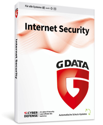 G DATA Internet Security 3 Geräte - 1 Jahr | Antivirus 2026