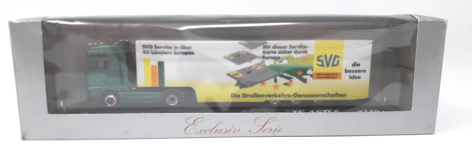 Herpa Exclusive Serie H0 Tren 1/87 Camión MAN TG 460 A XXL SVG Vitrina Foto 2 de 2