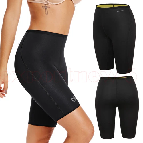 Sauna Leggings für Damen Jogginghose High Waist Kompressionsshorts Abnehmen Hot - Bild 29 von 43