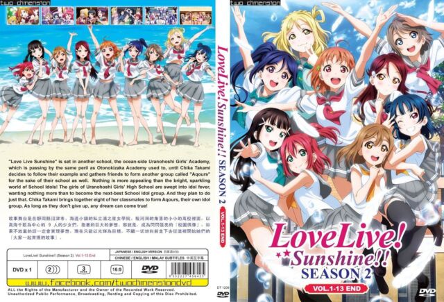 Anime Dvd Love Live Sunshine Season 2 1 13end Brand New For Sale Online