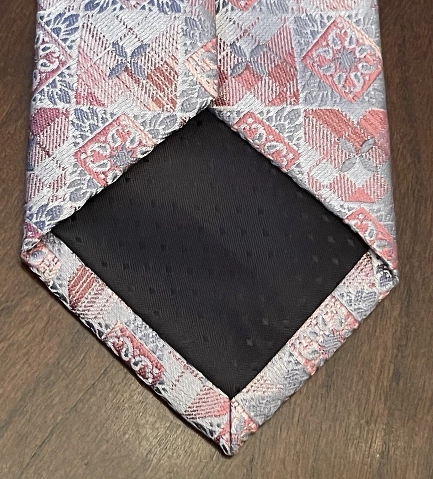 Corbata para el cuello Stacy Adams hecha a mano 100 % microfibra para hombre hecha en China Foto 2 de 4