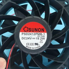 New SUNON PSD2412PMB1 12cm 12038 24V 19.2W 2-pin inverter cooling fan FAST SHIP