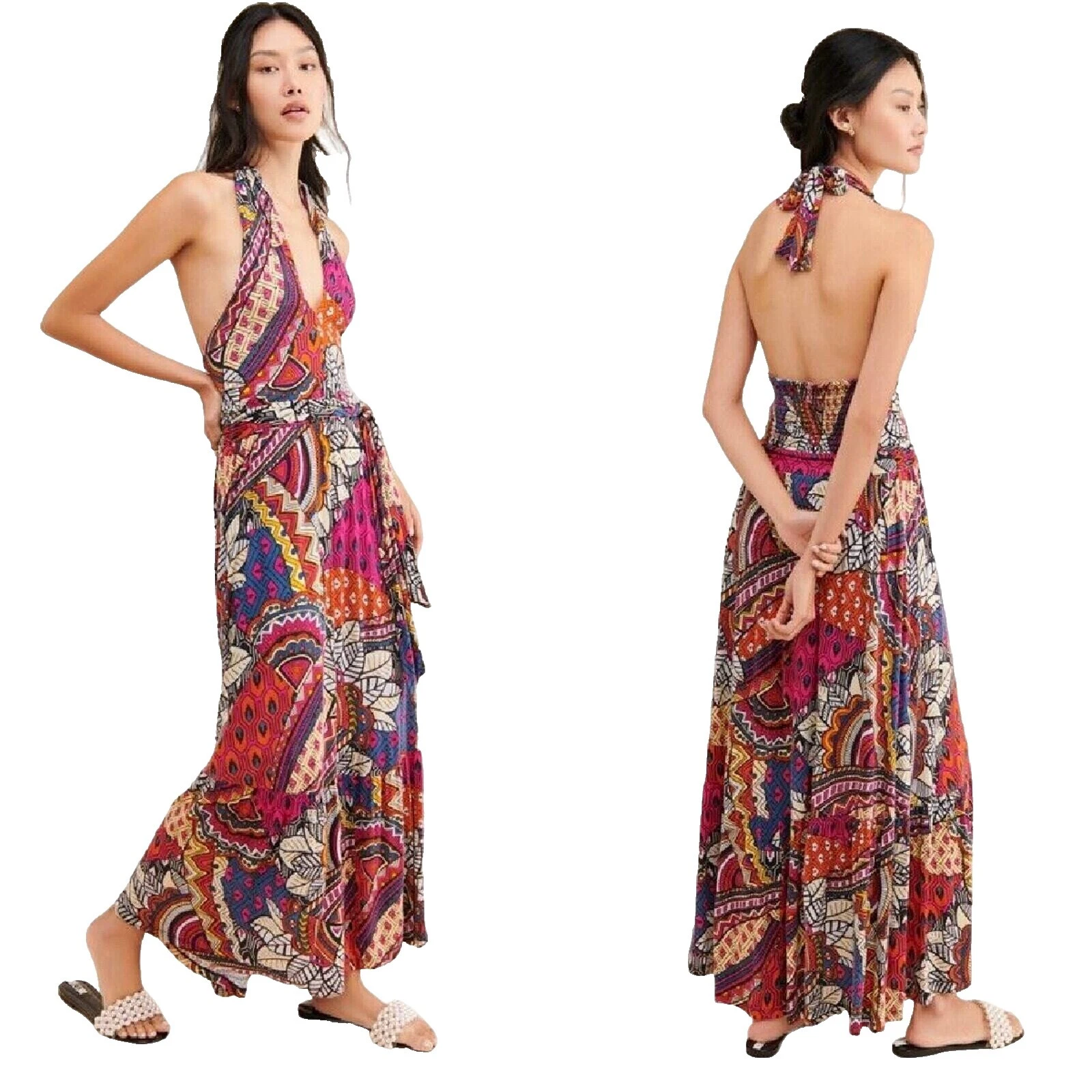 Anthropologie Geometric Maxi Dresses for Women
