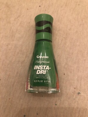 Crayola Sally Hansen Nail Polish Insta-Dri 506 Granny Smith Apple