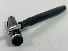 Vintage Black Esterbrook Fountain Pen - 2668 Gregg Nib - Made in USA - Lever