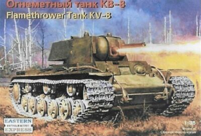 1/35 Eastern Express 35087 Flamethrower Tank KV-8