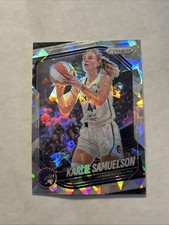 2025 WNBA Prizm Cracked Ice Karlie Samuelson #102 Minnesota Lynx