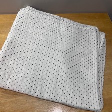 Colcha IKEA Jakobslilja blanca negra tabl…