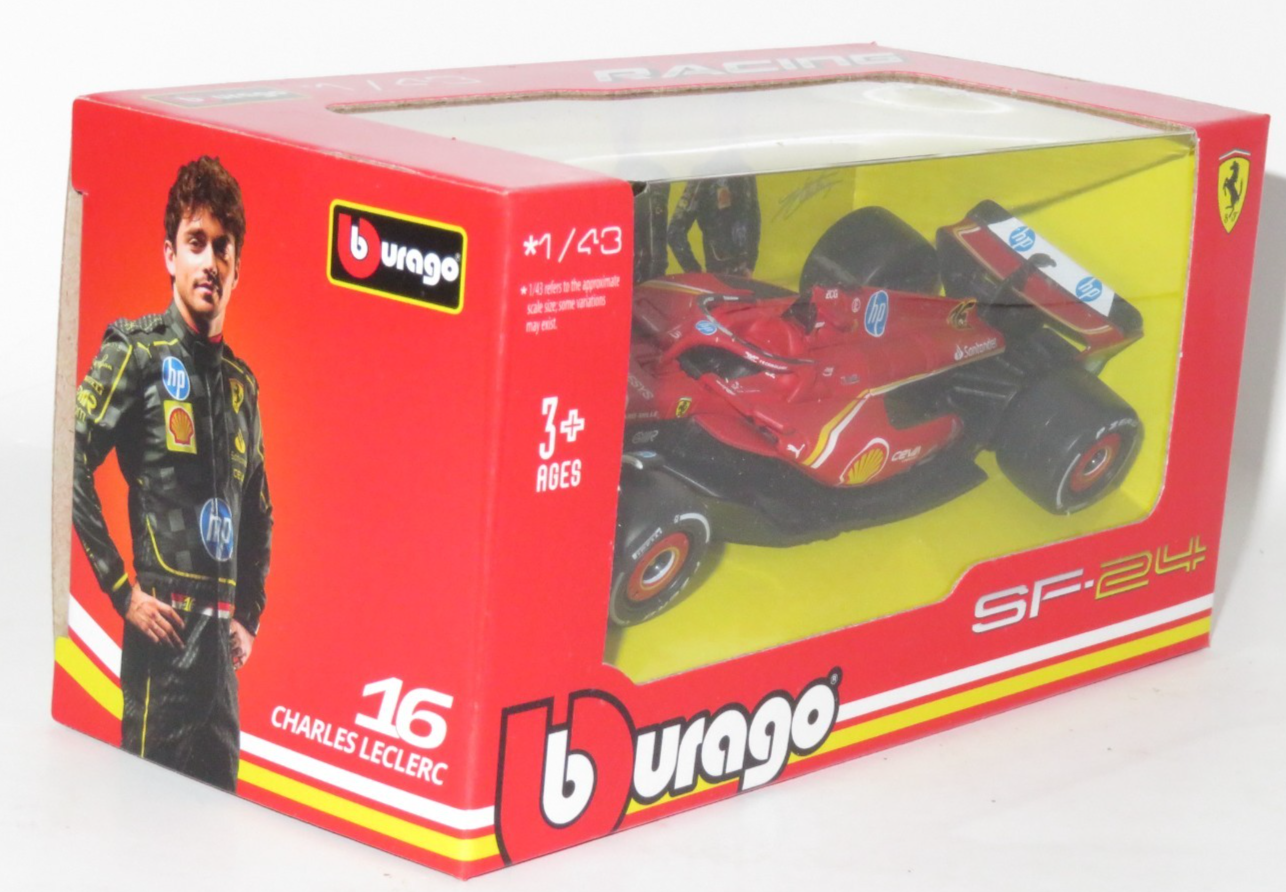 1/43 Ferrari SF-24 - Ferrari Formula 1 -  Italian GP Winner 2024  #16 C.Leclerc