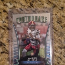 Topps 2024 Chrome Youthquake Jayden Daniels Rookie #Y-3 Washington NFL Football