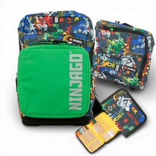 Lego Ninjago Schultasche 3-in-1-Set Ranzen Sporttasche Federmäppchen