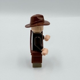 LEGO Indiana Jones Minifigure with Fedora and Satchel Bag 7626 7627 7628