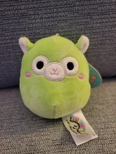 Squishmallows - Jim The Llama - 3.5 Inch - Clip Squishmallow - Kellytoy - NWT