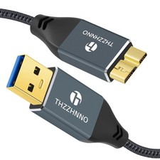 1.6FT Micro B To USB 3.0 Cable 5Gbps USBA To MicroB External Hard Drive Cord