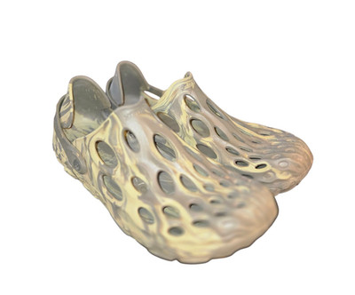 Merrell Hydro Moc Green Tie Dye Cut Out Molded EVA Water Clogs Men's Size 12