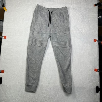 Southpole Active Basic Jogger Pants Men S Gray Fleece Drawstring Tapered Running